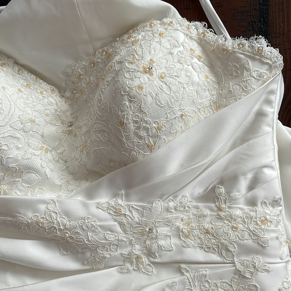 Symphony of Venus wedding gown dress ivory A-Line NWT ~ - Picture 12 of 13